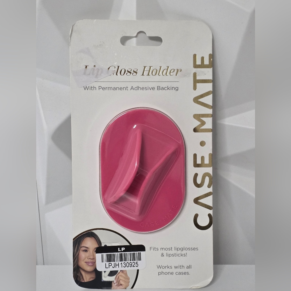 NIB Case-Mate Vibrant Pink Lip Gloss Holder